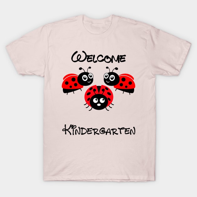 Welcome Kindergarten, teacher kindergarten T-Shirt by GrandThreats